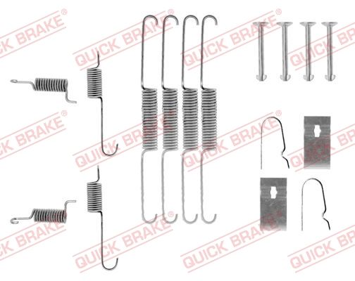 QUICK BRAKE Комплектующие, тормозная колодка 105-0663